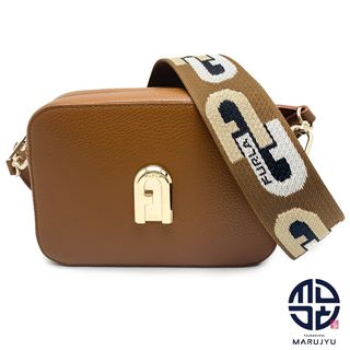 フルラ(Furla)のFURLA フルラ SLEEK Mini Crossbody スリーク ミニ クロスボディ 茶系 ブラウン ショルダーバッグ 鞄 カバン ブランド(ショルダーバッグ)