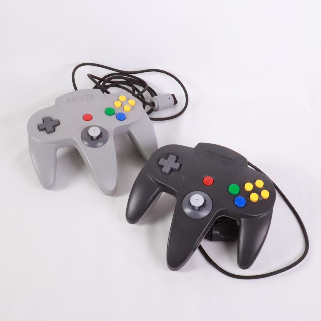 任天堂(ニンテンドウ)の任天堂　ニンテンドー64　Nintendo64　ントローラー　本体　振動パック　液漏れあり　動作未確認 エンタメ/ホビーのゲームソフト/ゲーム機本体(家庭用ゲーム機本体)の商品写真