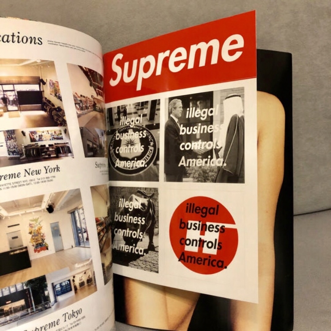 Supreme(シュプリーム)のSupreme Book vol.1🔥Extremely Rare🔥2005 エンタメ/ホビーの本(アート/エンタメ)の商品写真