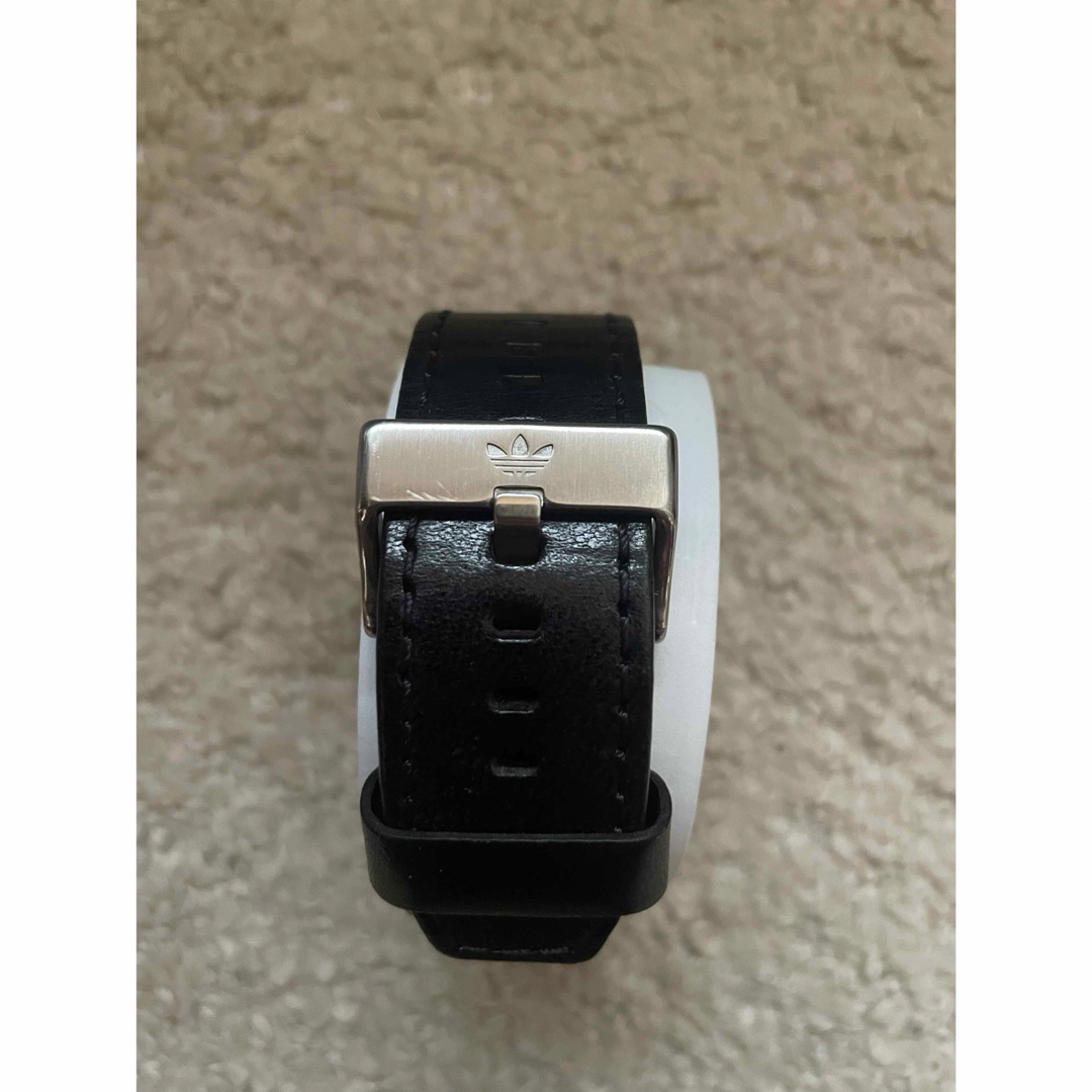 adidas(アディダス)のアディダス adidas 腕時計 ADH2998 ブラック レザーベルト メンズの時計(腕時計(アナログ))の商品写真