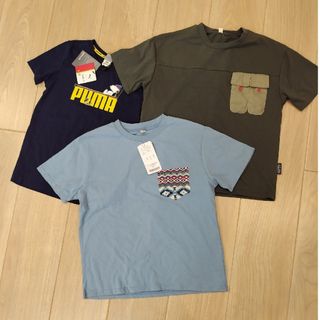 プーマ(PUMA)の新品未使用　男の子　半袖　Tシャツ　140(Tシャツ/カットソー)