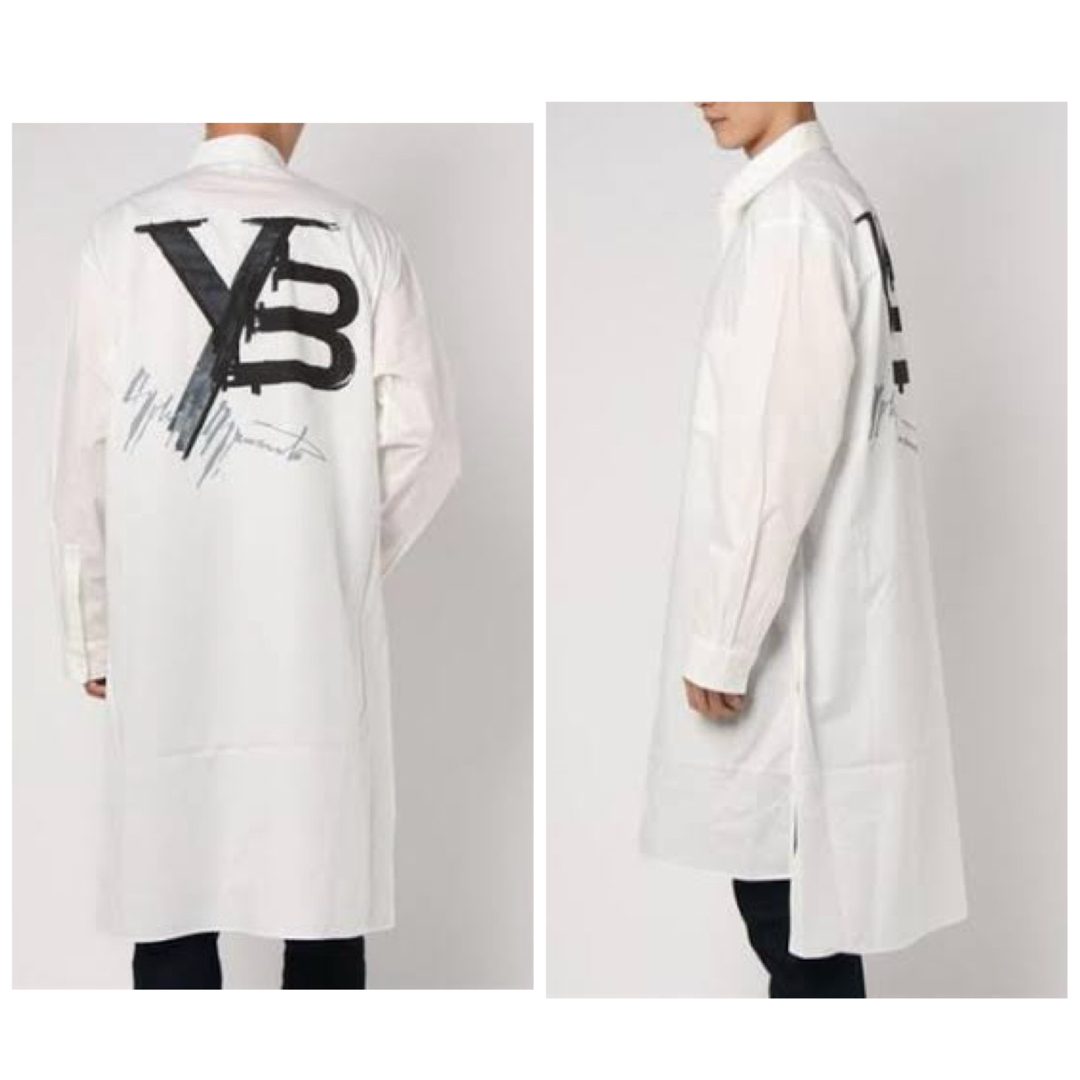 Y-3(ワイスリー)のY-3 18SS Yohji Shirt Art1 -White/S メンズのトップス(シャツ)の商品写真