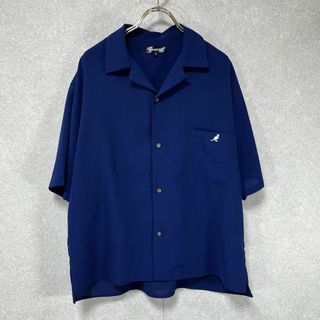 カンゴール(KANGOL)のカンゴール KANGOL 半袖カットソー シャツ Mサイズ ネイビー(Tシャツ/カットソー(半袖/袖なし))