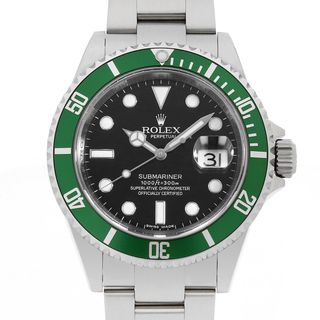 ロレックス(ROLEX)のロレックス サブマリーナ デイト 16610LV ブラック V番 メンズ 中古 腕時計(腕時計(アナログ))