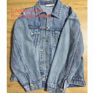 アパルトモンドゥーズィエムクラス(L'Appartement DEUXIEME CLASSE)のL'Appartement Boys denim Jacket(Gジャン/デニムジャケット)