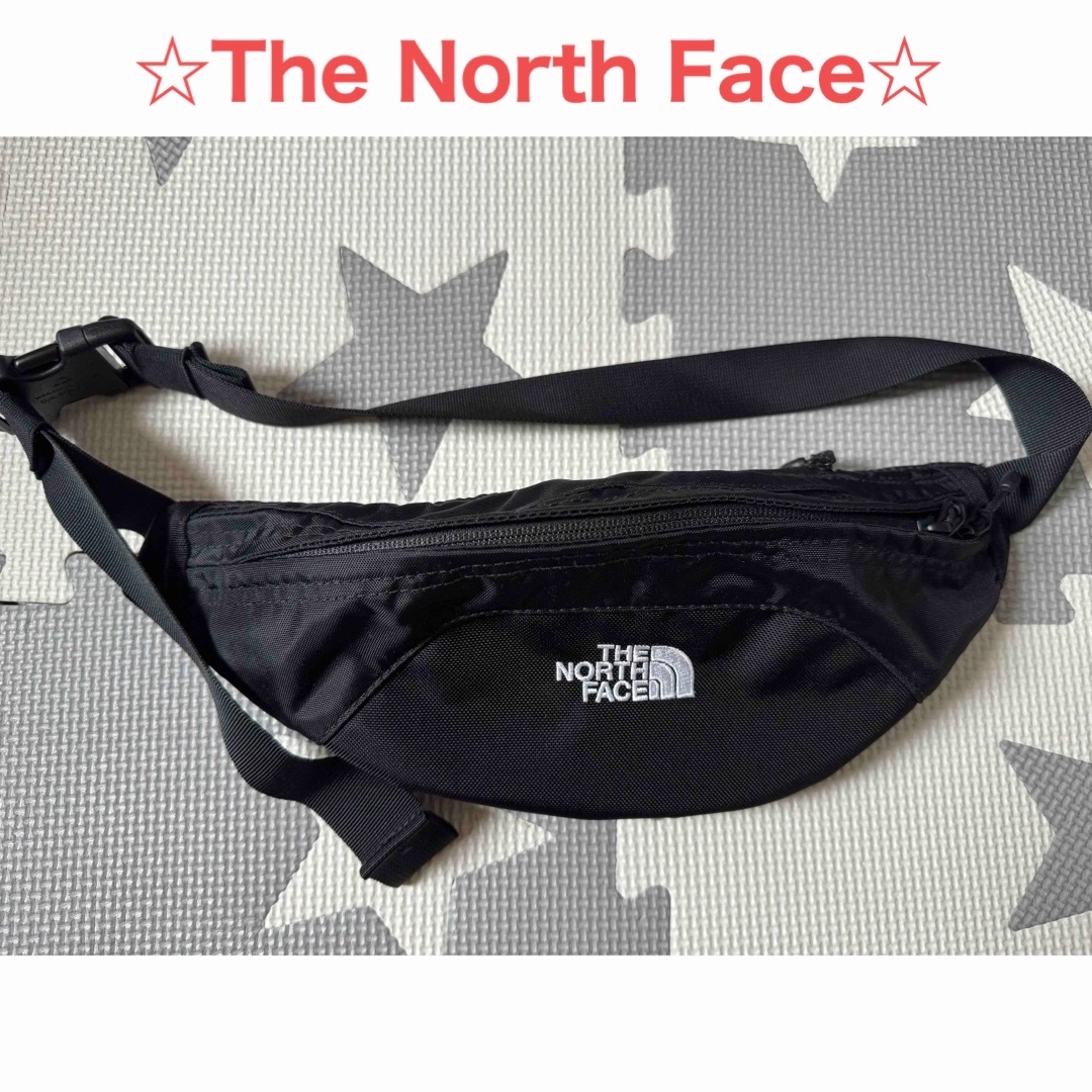 THE NORTH FACE(ザノースフェイス)の☆美品☆The North Face ノースフェイス ウエストポーチ 黒色 レディースのバッグ(ショルダーバッグ)の商品写真