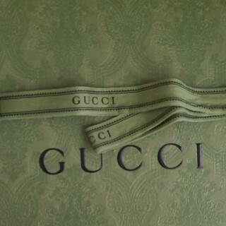 Gucci - GUCCI　グッチ　gucci　リボン　ハンドメイド　ブランド