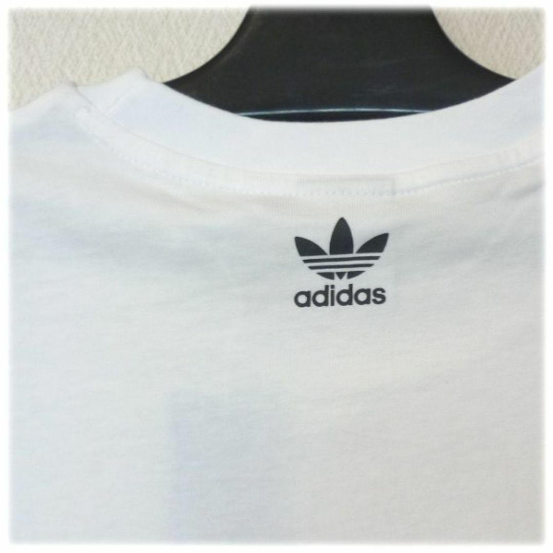 Originals（adidas）(オリジナルス)の新品(レディースXL)(OT)アディダスオリジナルス 白トレフォイルTシャツ レディースのトップス(Tシャツ(半袖/袖なし))の商品写真