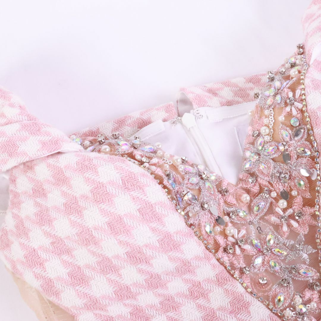 AngelR(エンジェルアール)のAngelR　エンジェルアール　キャバドレス　ピンク　S レディースのフォーマル/ドレス(ミニドレス)の商品写真