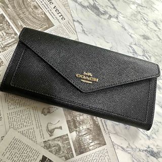 コーチ(COACH)の即購入可‼️正規品‼️ COACH  コーチ 長財布 ブラック 小物(財布)