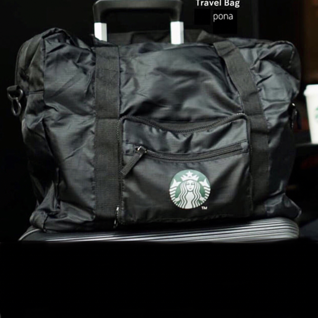 Starbucks(スターバックス)のStarbucks Travel FoldableBag スタバ トラベルバッグ メンズのバッグ(その他)の商品写真