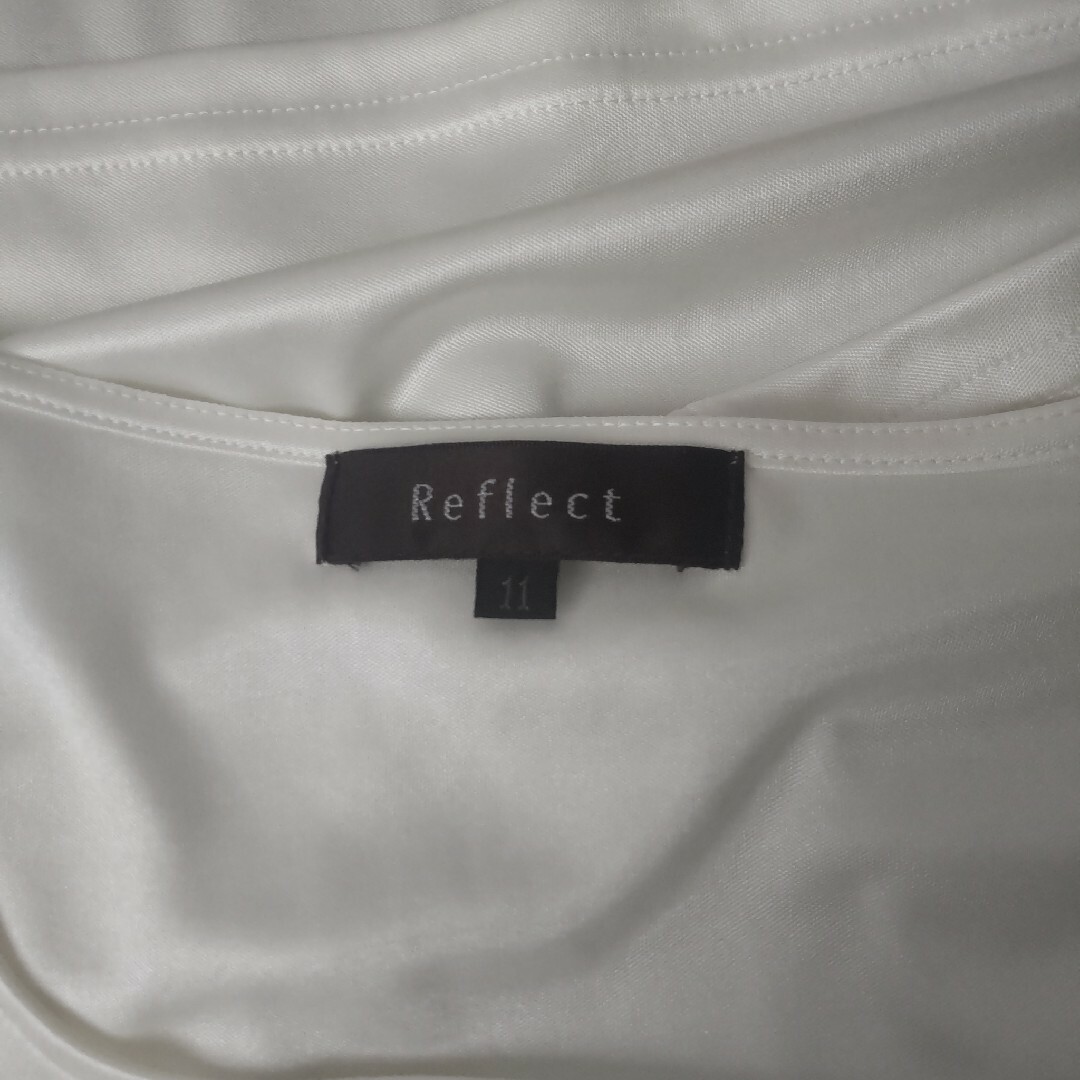 ReFLEcT(リフレクト)の美品＊reflect✳＊白　カットソー レディースのトップス(カットソー(長袖/七分))の商品写真