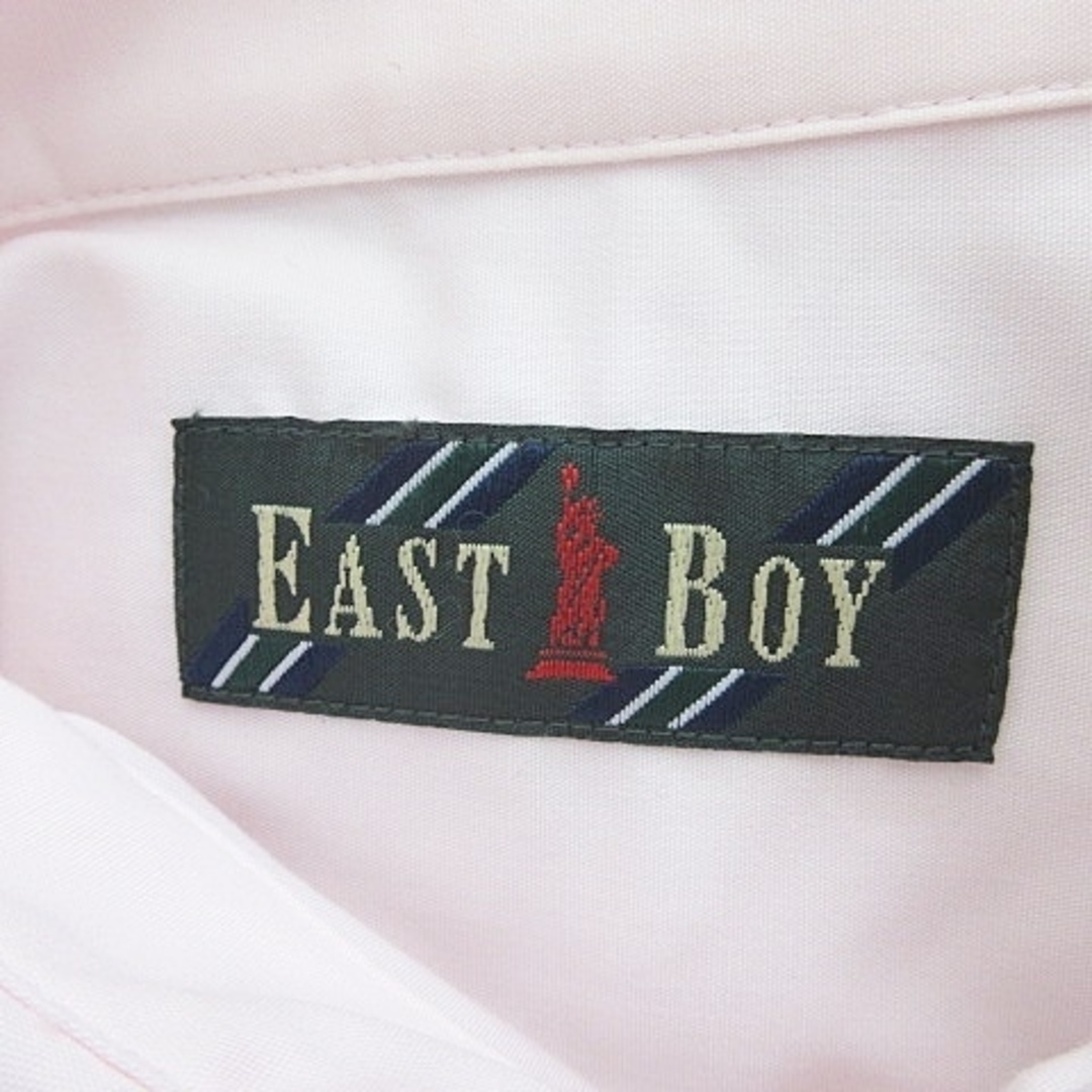 EASTBOY(イーストボーイ)のイーストボーイ EAST BOY シャツ 長袖 刺繍 コットン ピンク 11 レディースのトップス(シャツ/ブラウス(長袖/七分))の商品写真