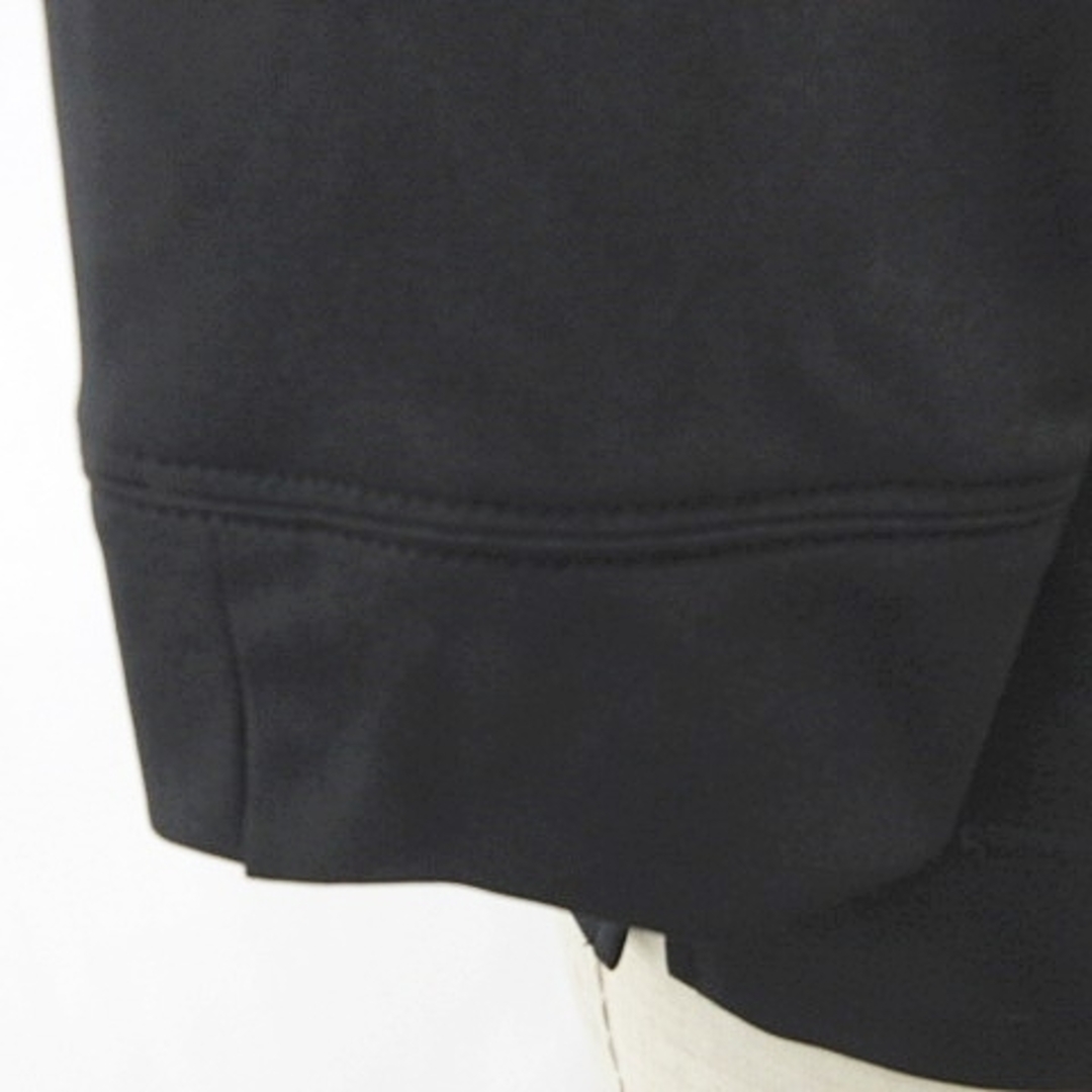 IMAGE(イマージュ)のイマージュ ジャケット 七分袖 ジップアップ スタンドカラー 黒 ブラック L レディースのジャケット/アウター(その他)の商品写真