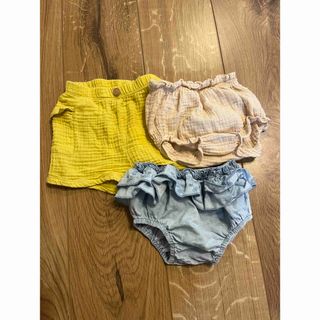 ZARA KIDS - ZARA ベビー パンツ ブルマ 3点セット 68cm