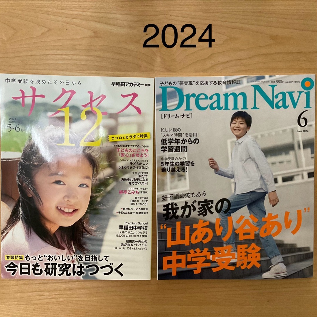 Dream Naviドリームナビ2024／06月号　サクセス12　５・6月号 エンタメ/ホビーの雑誌(結婚/出産/子育て)の商品写真