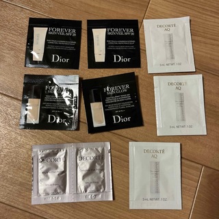 ディオール(Dior)のDIOR ディオール　コスメデコルテ　サンプル　試供品　ファンデーション　乳液(ファンデーション)