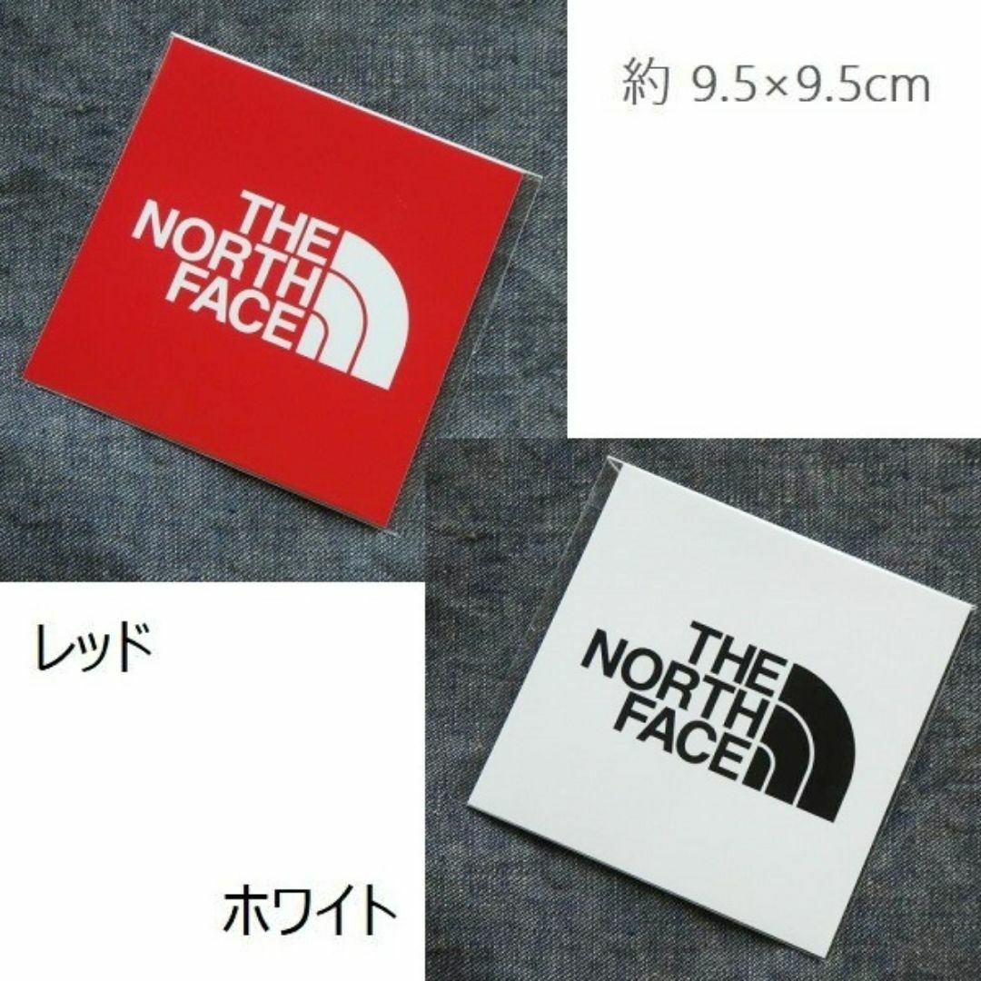 THE NORTH FACE(ザノースフェイス)の2枚セット TNF Square Logo Sticker NN32349 RW レディースのファッション小物(その他)の商品写真