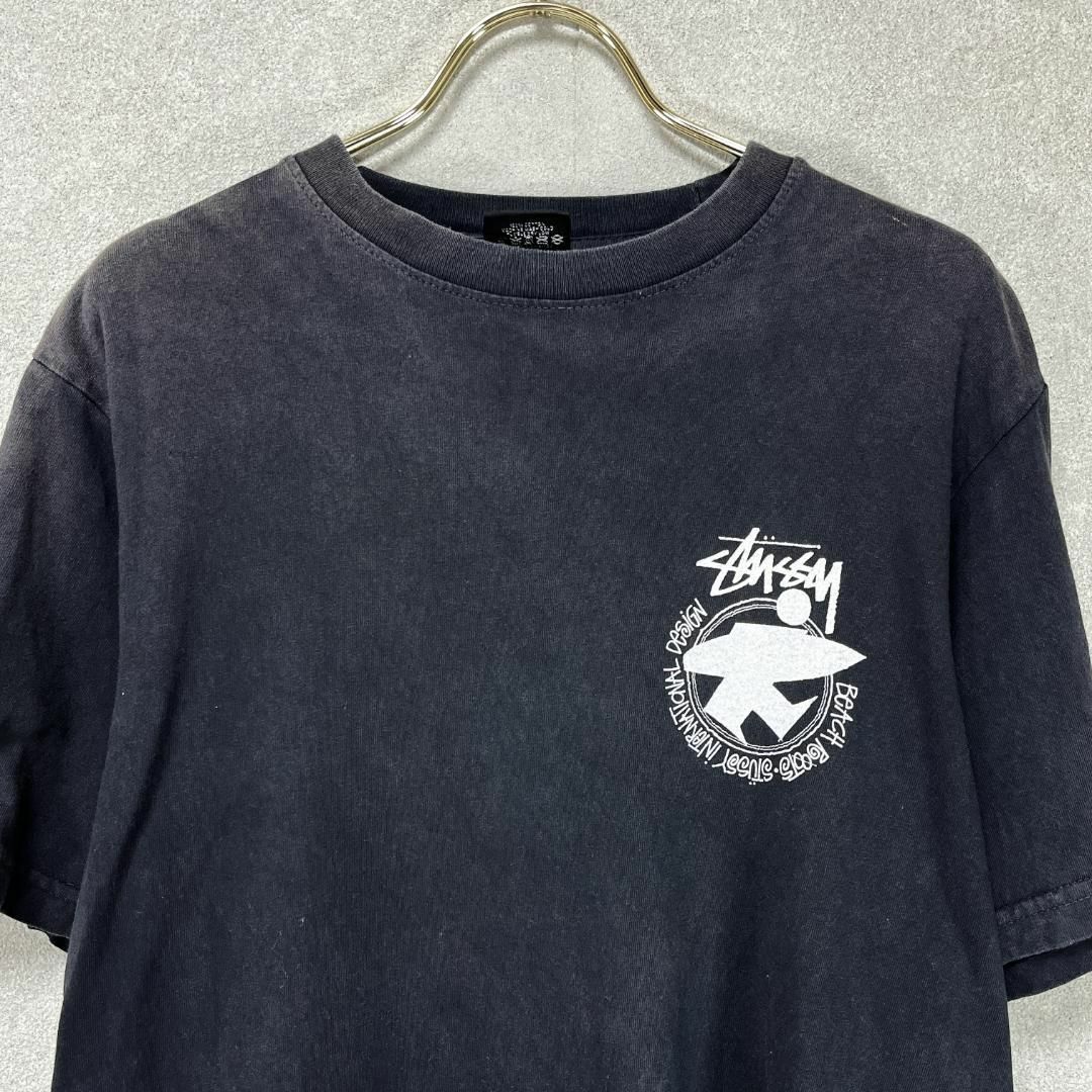 STUSSY(ステューシー)のステューシー　ロゴTシャツ Sサイズ ブラック メンズのトップス(Tシャツ/カットソー(半袖/袖なし))の商品写真