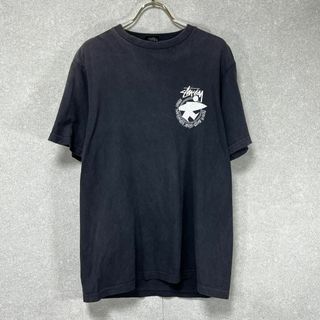 ステューシー(STUSSY)のステューシー　ロゴTシャツ Sサイズ ブラック(Tシャツ/カットソー(半袖/袖なし))