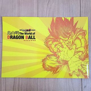 ドラゴンボール(ドラゴンボール)の鳥山明 ドラゴンボール 展覧会 the world 未使用 パンフレット レア(その他)