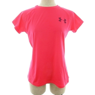 アンダーアーマー(UNDER ARMOUR)のアンダーアーマー UAテックSS Tシャツ 半袖 MD ピンク トップス(Tシャツ(半袖/袖なし))