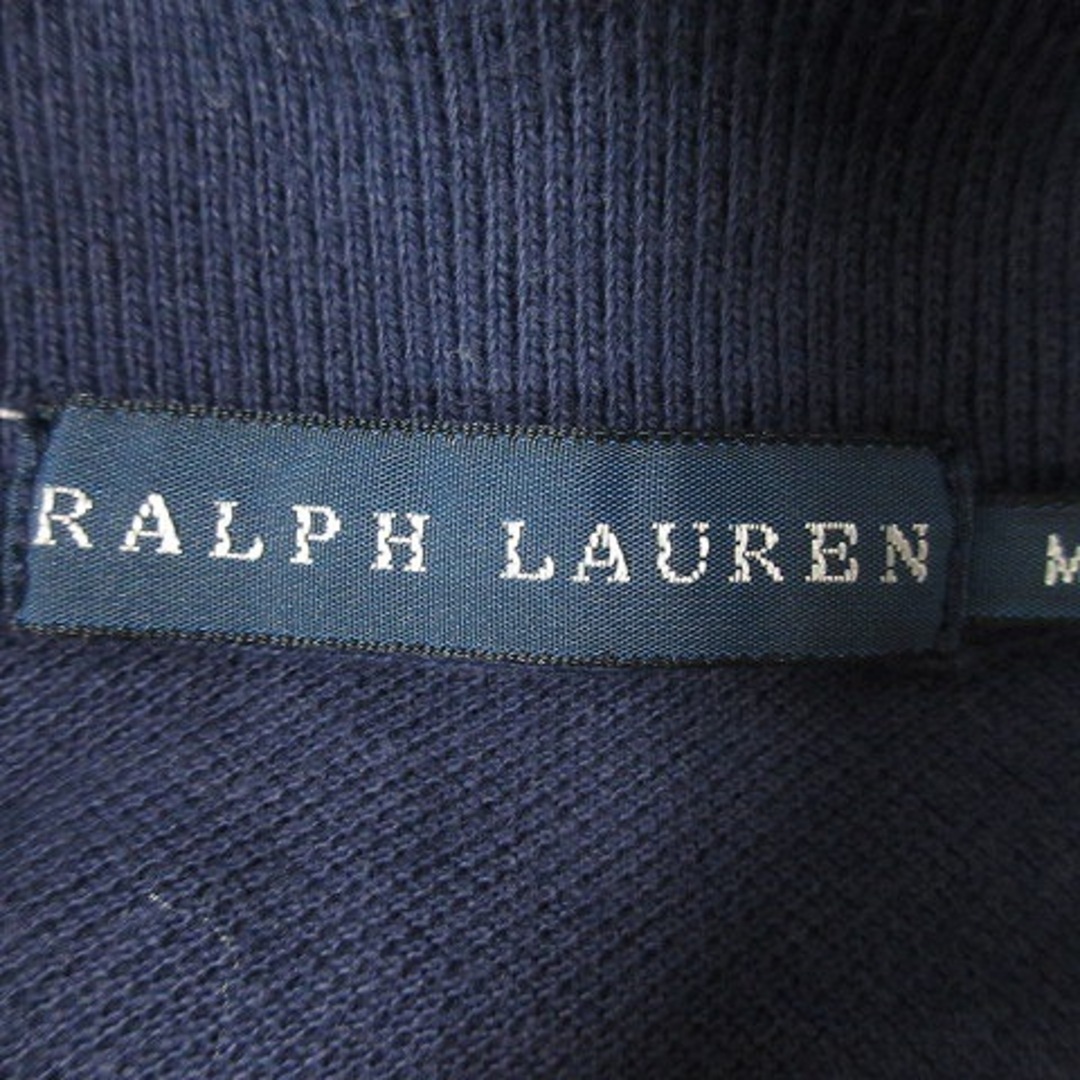 Ralph Lauren(ラルフローレン)のラルフローレン ワンピース ポロシャツ ひざ丈 半袖 ワンポイント M ネイビー レディースのワンピース(ひざ丈ワンピース)の商品写真