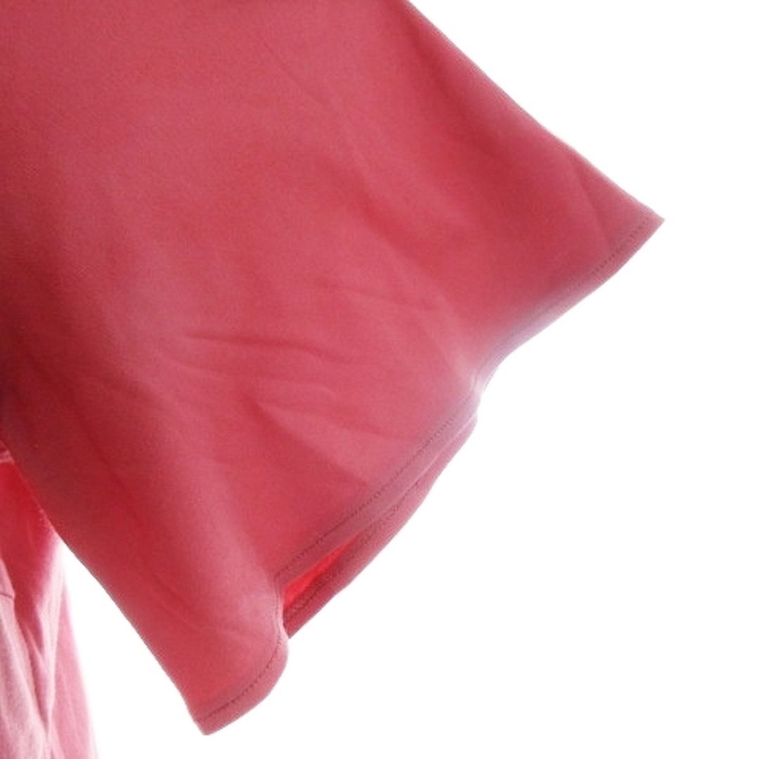 Aylesbury(アリスバーリー)のアリスバーリー カットソー 半袖 フレアスリーブ 切替 L ピンク トップス レディースのトップス(カットソー(半袖/袖なし))の商品写真