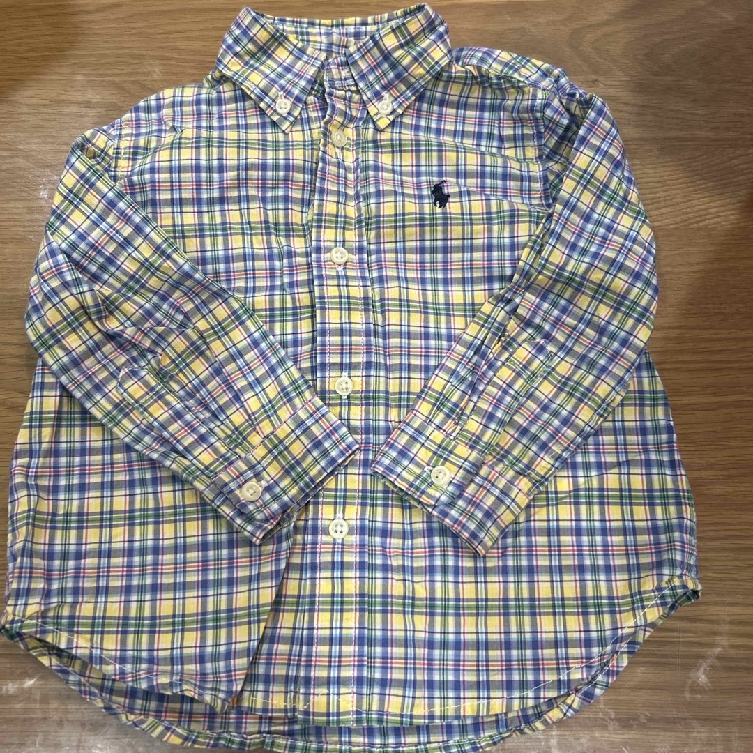 Ralph Lauren(ラルフローレン)のラルフローレン　シャツ　90センチ キッズ/ベビー/マタニティのキッズ服男の子用(90cm~)(Tシャツ/カットソー)の商品写真