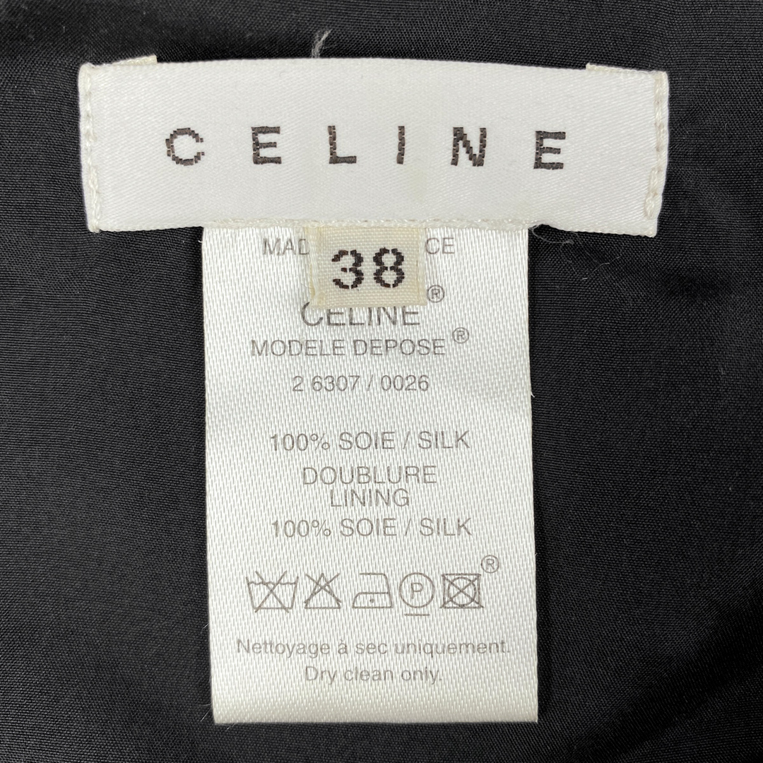 celine(セリーヌ)のセリーヌ ノースリーブ ワンピース レディース 38 【中古】 レディースのスカート(ひざ丈スカート)の商品写真