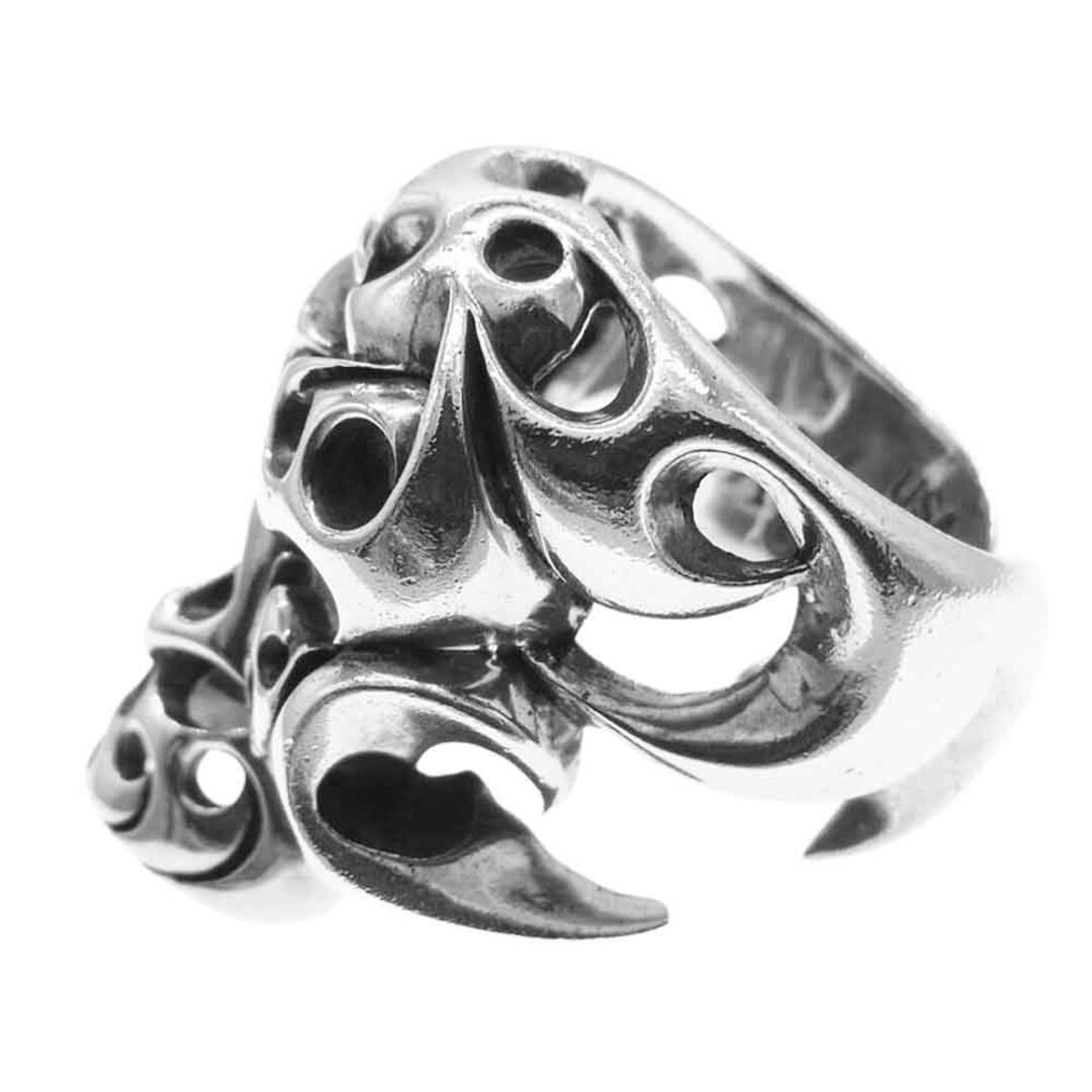 TENDERLOIN(テンダーロイン)のTENDERLOIN テンダーロイン リング T-SKULL RING SILVER ボルネオ スカル リング シルバー系 16号【中古】 メンズのアクセサリー(リング(指輪))の商品写真