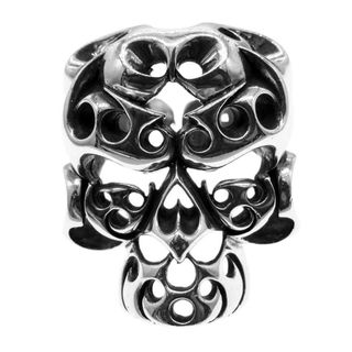 TENDERLOIN テンダーロイン リング T-SKULL RING SILVER ボルネオ スカル リング シルバー系 16号【中古】