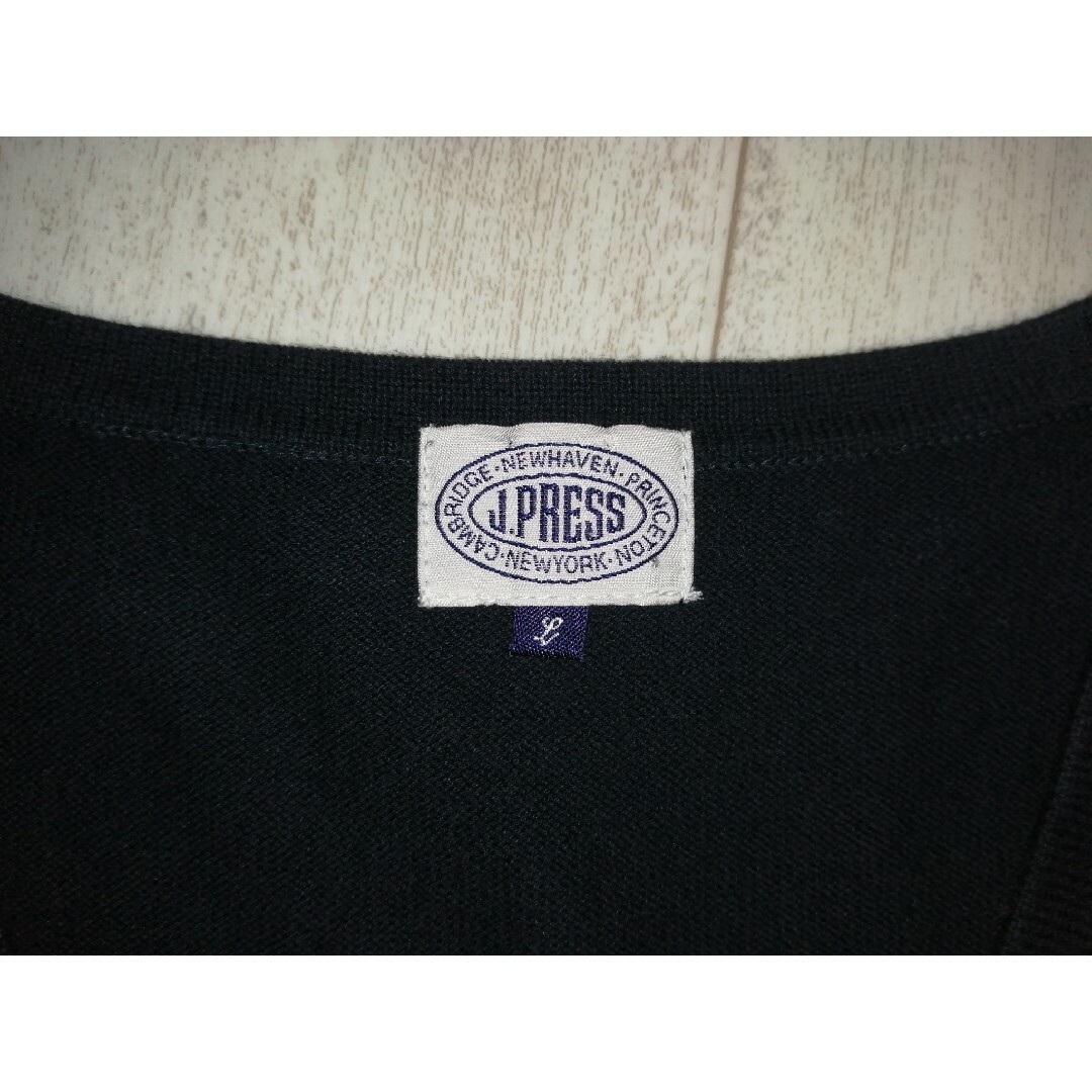 J.PRESS(ジェイプレス)の美品/J.PRESS/ジェイプレス/ニット/ベスト/アーガイル柄/綿100% メンズのトップス(ベスト)の商品写真