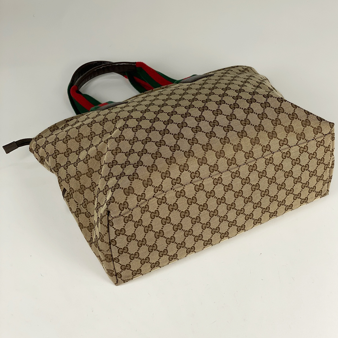 Gucci(グッチ)のグッチ GG柄 トートバッグ レディース 【中古】 レディースのバッグ(トートバッグ)の商品写真