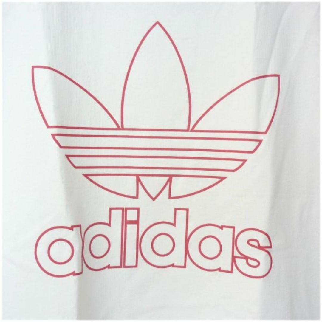 Originals（adidas）(オリジナルス)の新品(レディースXL)(OT)アディダスオリジナルス白トレフォイル 半袖Tシャツ レディースのトップス(Tシャツ(半袖/袖なし))の商品写真