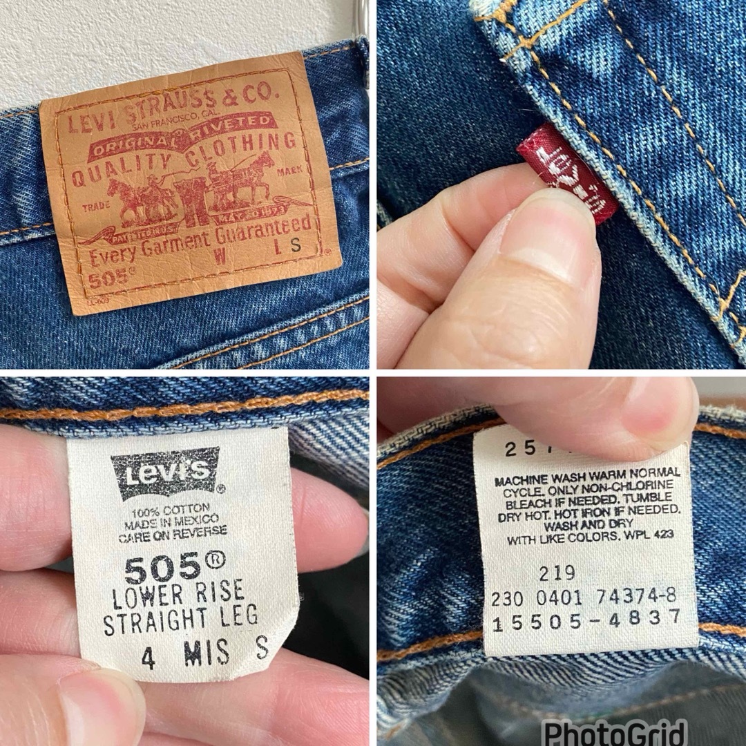 Levi's(リーバイス)の01s Vintage Levi's 505 ヴィンテージ リーバイス S レディースのパンツ(デニム/ジーンズ)の商品写真