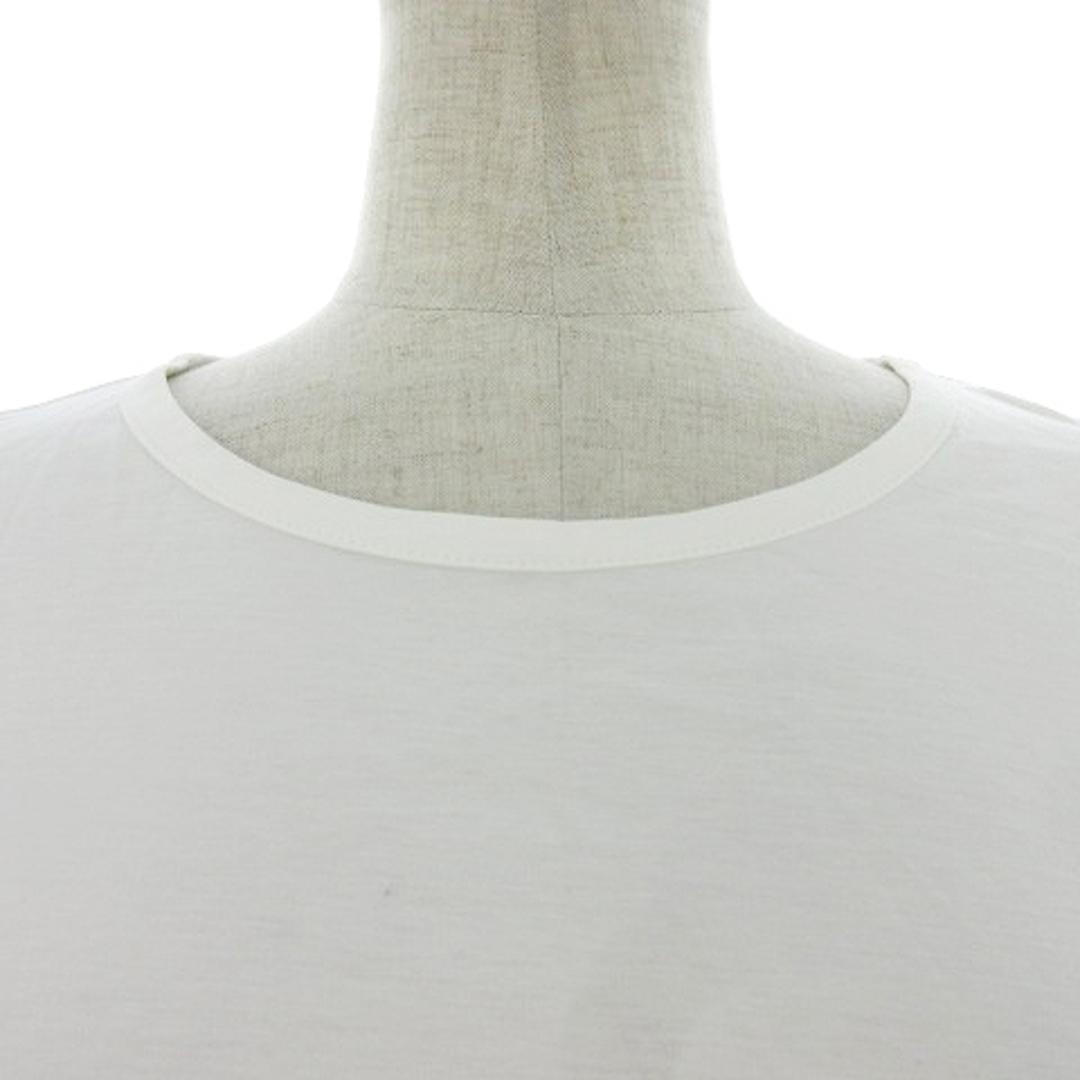 LAUTREAMONT(ロートレアモン)のロートレアモン essen Tシャツ カットソー 五分袖 無地 38 白 レディースのトップス(その他)の商品写真