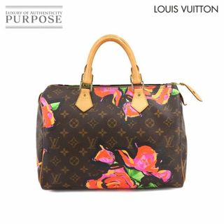 ルイヴィトン(LOUIS VUITTON)のルイ ヴィトン LOUIS VUITTON モノグラム ローズ スピーディ 30 ハンド バッグ ブラウン ピンク M48610 VLP 90220602(ハンドバッグ)