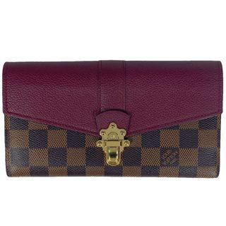 ルイヴィトン(LOUIS VUITTON)のルイ・ヴィトン ポルトフォイユ クラプトン レディース 【中古】(財布)