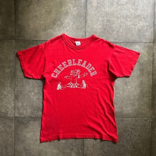 チャンピオン(Champion)の80s champion チャンピオン ヴィンテージtシャツ USA製 M 赤(Tシャツ/カットソー(半袖/袖なし))