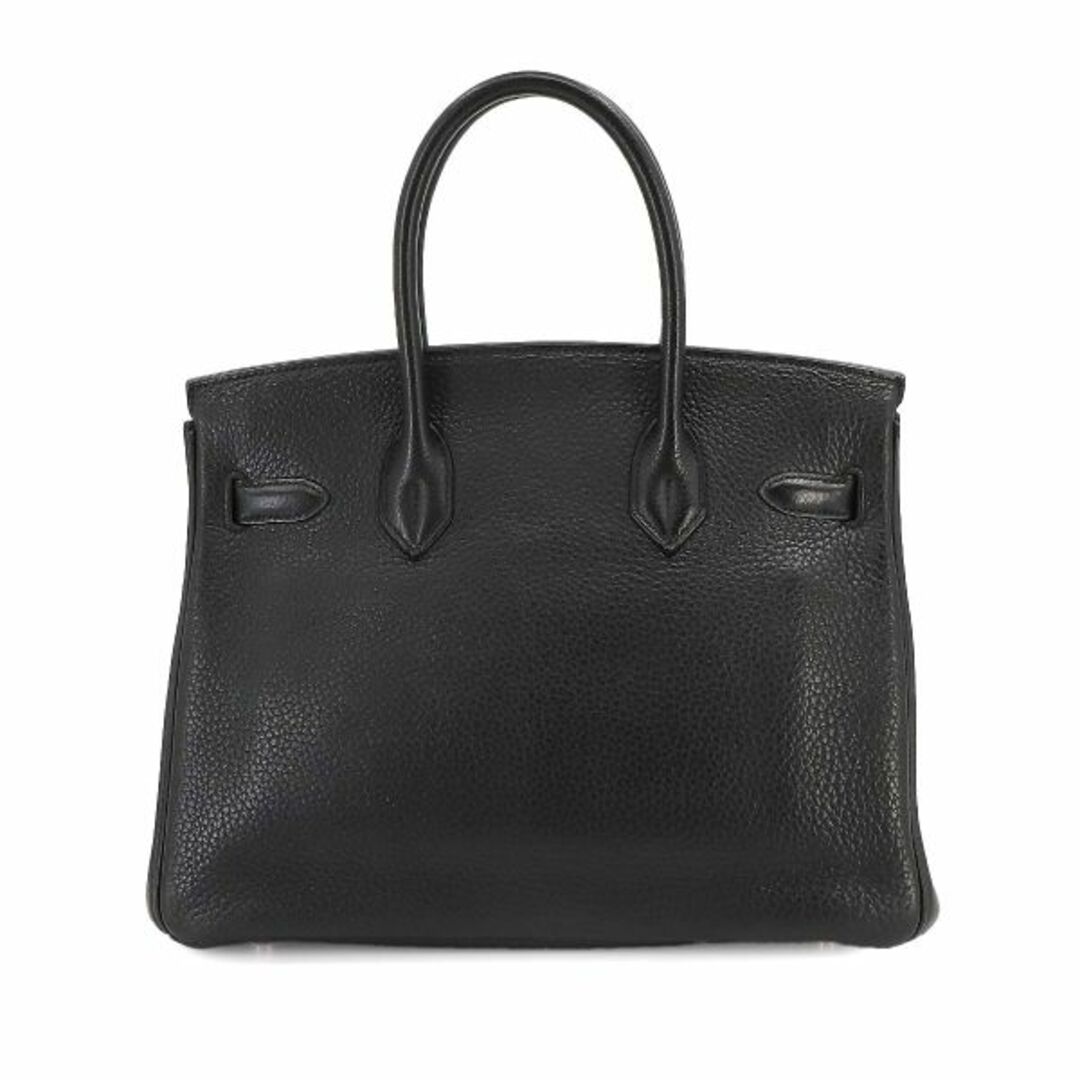 Hermes(エルメス)のエルメス HERMES バーキン30 ハンド バッグ トリヨンクレマンス ブラック □M刻印 シルバー 金具 VLP 90222232 レディースのバッグ(ハンドバッグ)の商品写真