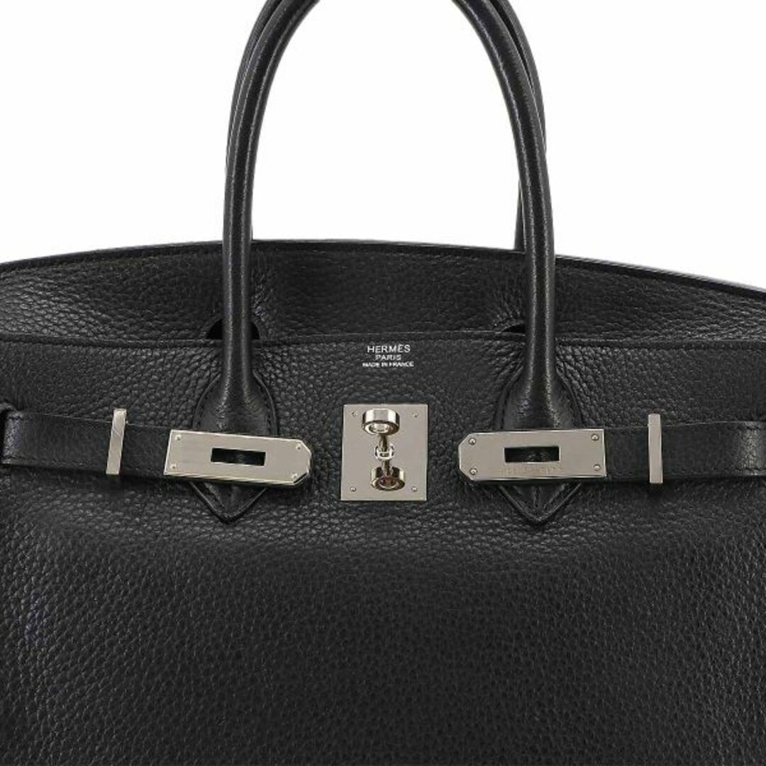 Hermes(エルメス)のエルメス HERMES バーキン30 ハンド バッグ トリヨンクレマンス ブラック □M刻印 シルバー 金具 VLP 90222232 レディースのバッグ(ハンドバッグ)の商品写真