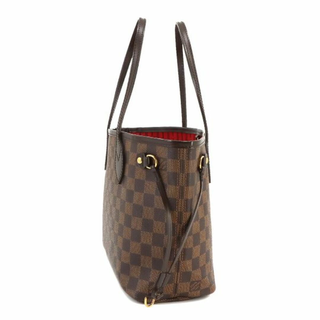 LOUIS VUITTON(ルイヴィトン)の新品同様 ルイ ヴィトン LOUIS VUITTON ダミエ ネヴァーフル PM トート バッグ エベヌ スリーズ N51109 ブラウン VLP 90222539 レディースのバッグ(トートバッグ)の商品写真