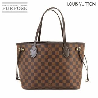 ルイヴィトン(LOUIS VUITTON)の新品同様 ルイ ヴィトン LOUIS VUITTON ダミエ ネヴァーフル PM トート バッグ エベヌ スリーズ N51109 ブラウン VLP 90222539(トートバッグ)