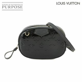 LOUIS VUITTON - 未使用 展示品 ルイ ヴィトン LOUIS VUITTON ヴェルニ 2way ショルダー ベルト バッグ レザー ブラック M90464 VLP 90222957