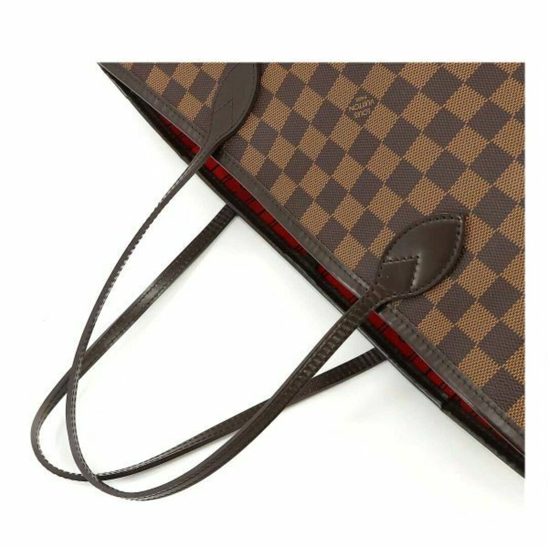 LOUIS VUITTON(ルイヴィトン)の新品同様 ルイ ヴィトン LOUIS VUITTON ダミエ ネヴァーフル MM トート バッグ エベヌ スリーズ N51105 ブラウン VLP 90222972 レディースのバッグ(トートバッグ)の商品写真