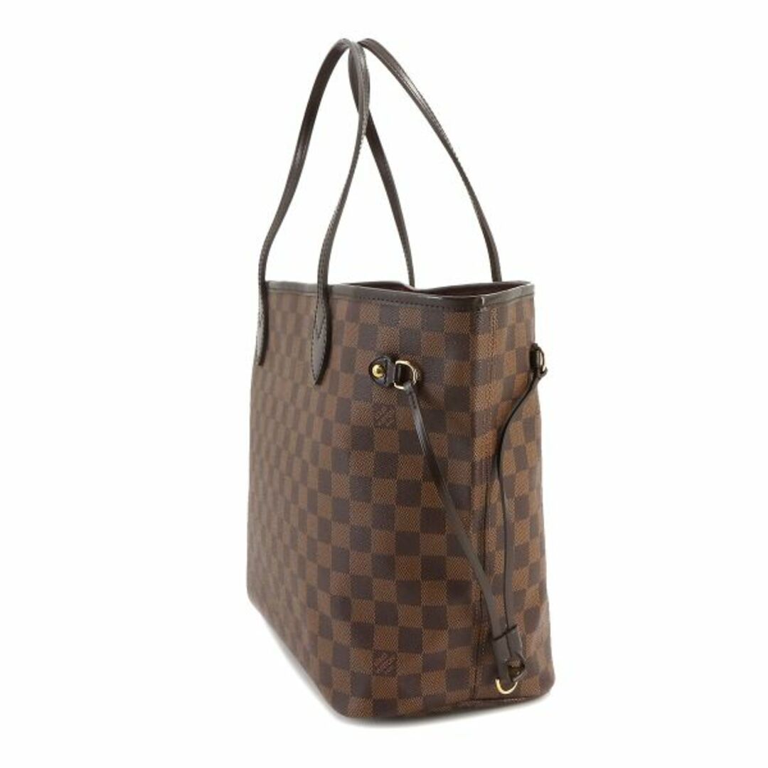 LOUIS VUITTON(ルイヴィトン)の新品同様 ルイ ヴィトン LOUIS VUITTON ダミエ ネヴァーフル MM トート バッグ エベヌ スリーズ N51105 ブラウン VLP 90222988 レディースのバッグ(トートバッグ)の商品写真