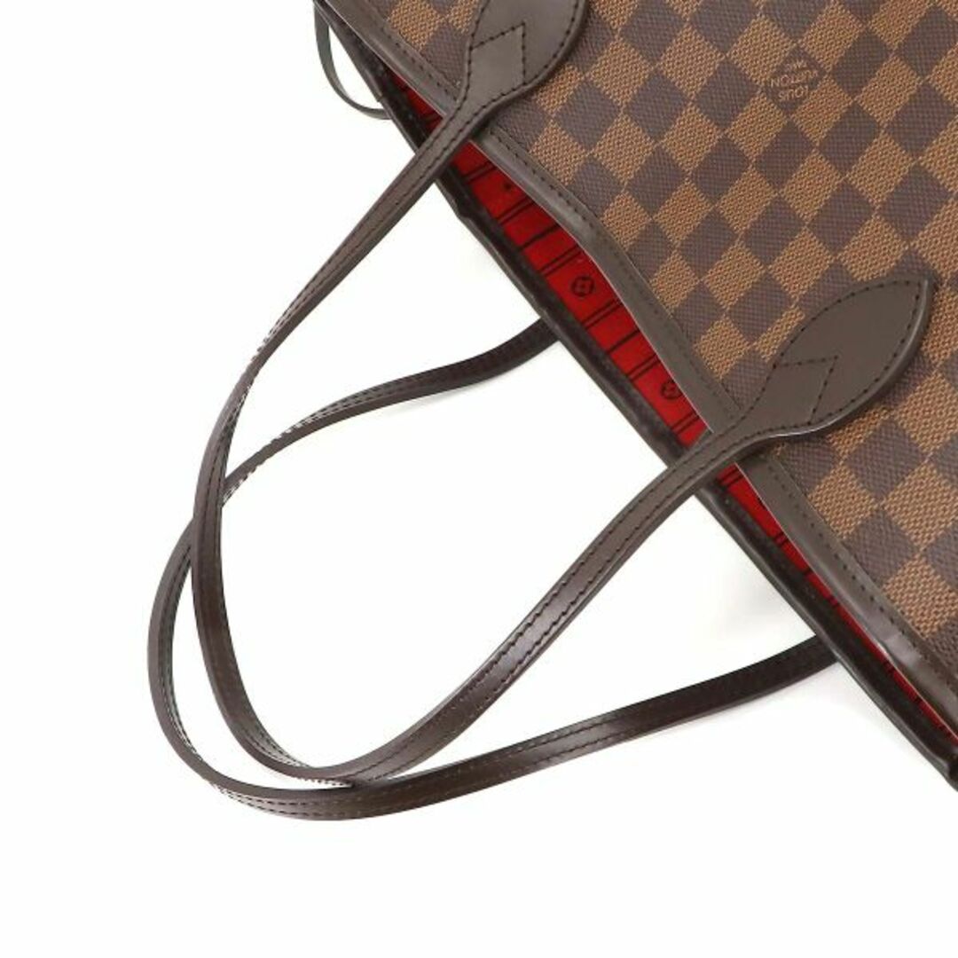 LOUIS VUITTON(ルイヴィトン)の新品同様 ルイ ヴィトン LOUIS VUITTON ダミエ ネヴァーフル MM トート バッグ エベヌ スリーズ N51105 ブラウン VLP 90222988 レディースのバッグ(トートバッグ)の商品写真