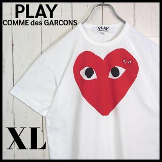 コムデギャルソン(COMME des GARCONS)の【希少モデル】 PLAY COMME des GARCONS ハート Tシャツ(Tシャツ/カットソー(半袖/袖なし))