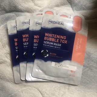 メディヒール(MEDIHEAL)のMEDIHEAL whitening bubble tox  パック　マスク(パック/フェイスマスク)